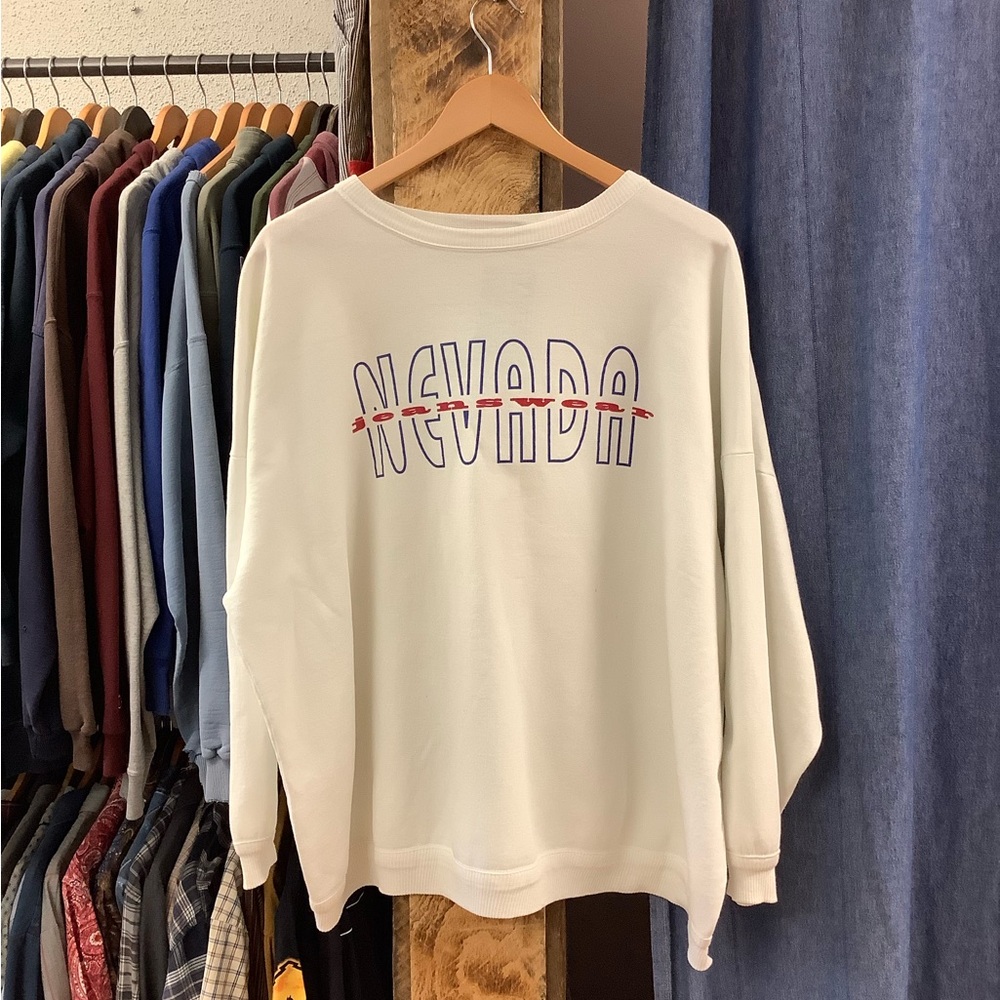 Vintage Nevada Jeanswear White Crewneck